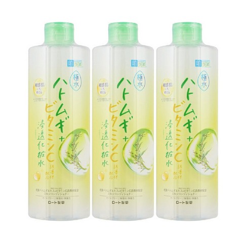 3入組）肌研極水薏仁保濕化妝水400mlx3